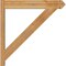 Ekena Millwork Traditional Arts & Crafts Rough Sawn Outlooker, Western Red Cedar, 6"W x 32"D x 32"H OUT06X32X32TRA03RWR - alternate 3